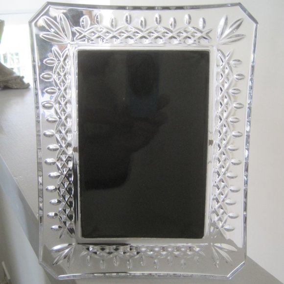 WATERFORD CRYSTAL LISMORE PICTURE FRAME PHOTO FITS 4x6 NEW